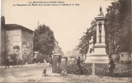 CPA - France - (69) Rhône - Belleville Sur Saone - Le Monument Aux Morts - Belleville Sur Saone