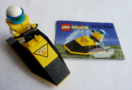 FIGURINE LEGO 6415 Res-Q JET-SKI Avec Notice 1998 - MINI FIGURE Légo - Lego System