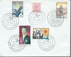 België  O.B.C.  Briefomslag  Dag V/d Postzegel  Turnhout - Enveloppes-lettres