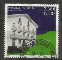 Hotel Historique Pla, Timbre Haute Faciale Pour Lettre Recommandée,  Oblitéré. 1 ère Qualité - Used Stamps