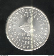 5 Euros Pay-Bas Argent 2004 - 50e Anniversaire De La Charte Du Royaume - SUP - Netherlands