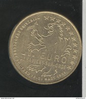 1 Euro Savigny Sur Orge - Quinzaine Européenne De L'Euro - 1996 - Euro Van De Steden