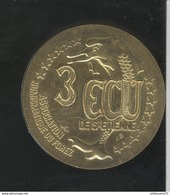 3 Ecu Ville De Saint Etienne - 10ème Fête Du Livre - 1995 - Euros Des Villes