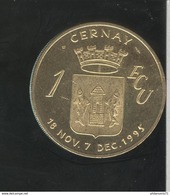 1 Ecu Ville De Cernay - La Porte De Thann - 1995 - Euros De Las Ciudades