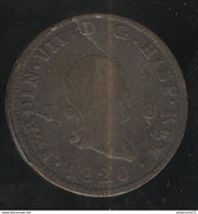 8 Maravédis Espagne 1820 Ferdinand VII - TB - Premières Frappes