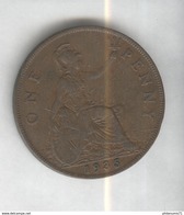 1 Penny Angleterre 1935 Georges V SUP - C. 1 Penny
