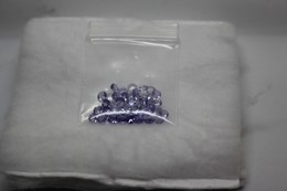 1124 - Tanzanite Ct. 2.64 (48 Pezzi) Da 2 Mm - Non Classificati