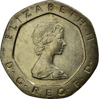 Monnaie, Grande-Bretagne, Elizabeth II, 20 Pence, 1982, SUP, Copper-nickel - 20 Pence