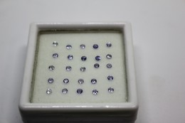 1116 - Tanzanite Ct. 0.87 (25 Pezzi) Da 2 Mm - Ohne Zuordnung