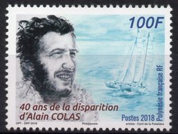 Polynésie Française 2018 - Alain Colas - 1 Val Neufs // Mnh - Unused Stamps