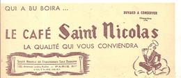 Buvard Le Café Saint Nicolas La Qualité Vous Conviendra - Café & Thé