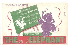 Buvard Thé De L'éléphant FORCE ET BONTE - Café & Thé