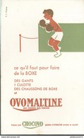 Buvard  Ovomaltine - Croquez Chocovo Tablettes D'Ovomaltine - Très Bon état - Cacao