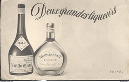 Buvard  Vieille Cure - Maborange - Deux Grandes Liqueurs - - Drank & Bier