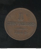 1 Centesimo Italie - Lombardie - 1843 - TTB - Lombardo-Veneto