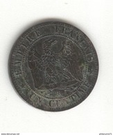 1 Centime France 1862 BB - Naploléon III - TTB+ - Autres & Non Classés