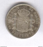 1 Peseta Espagne / Spain 1899 - SUP - Andere & Zonder Classificatie