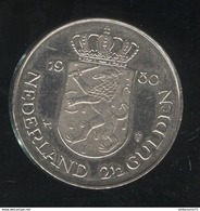 2,5 Gulden Pays-Bas 1980 TTB+ - 1980-2001 : Beatrix