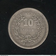 10 Centimos 1893 Uruguay TTB - Uruguay
