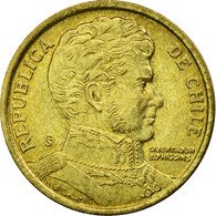 Monnaie, Chile, 10 Pesos, 2008, Santiago, TTB, Aluminum-Bronze, KM:228.2 - Chili