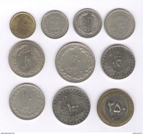 Lot De 10 Monnaies Iran - Iran