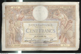 Billet 100 Francs France Merson 27-05-1938 - 100 F 1908-1939 ''Luc Olivier Merson''