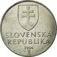 Monnaie, Slovaquie, 2 Koruna, 1994, TTB, Nickel Plated Steel, KM:13 - Slowakei