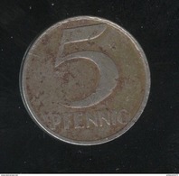 Notgeld 5 Pfennig 1919 Mannheim - 5 Pfennig