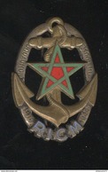 Insigne RICM Régiment D'Infanterie Chars De Marine - AFN - Drago Rue Olivier Métra - Landmacht