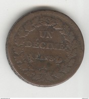 10 Centimes France An 8 A TTB - Autres & Non Classés