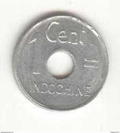 1 Centime Indochine Française 1943 - TTB+ - Autres & Non Classés