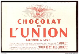 Buvard Chocolat De L'Union - 21 X 13,5 Cm - Chocolat