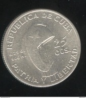 25 Centavos Cuba 1953 TTB - Kuba