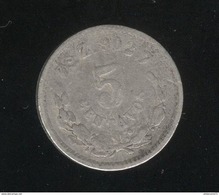 5 Centavos 1887 Mexique 1821 TB+ - Mexiko