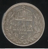1 Korona Autriche / Austria 1915 - Argent / Silver - TTB+ - Oesterreich
