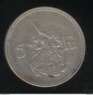 5 Francs Luxembourg 1929 - Grande Duchesse Charlotte - Luxemburgo