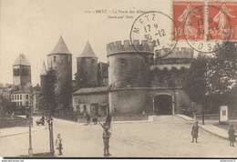 CPA  Metz - Porte Des Allemands -  Circulé 1922 - Metz