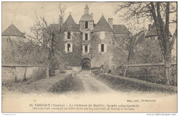 CPA Treigny - Château De Ratilly - Circulée 1937 - Treigny