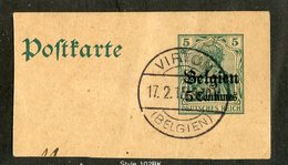 W-8000  Belgium Occ. 1916 Mi.#11 (o) ( Cat. 5. € )  - Offers Welcome! - OC38/54 Belgian Occupation In Germany