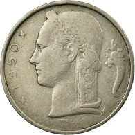 Monnaie, Belgique, 5 Francs, 5 Frank, 1950, TTB, Copper-nickel, KM:135.1 - 5 Franc