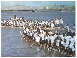 (ORL 610) Africa - Course De Pirogue - Pirogue Race - Rowing