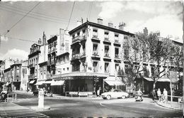 Valence - L'Avenue De La Gare Et Le Rond-Point, Voiture Aronde - Réal-Photo N° 1783 - Valence