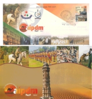 India 2010  All India Police Sports  Camel  Special Cover  Presentation Pack  # 15653  D  Inde  Indien - Police - Gendarmerie