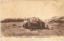 CAMP De SISSONNE Tank, Prèparatifs De Départ  87 - Manovre