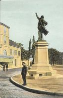 Valence - Statue De Bancel, Place De La Gare - Edition L.V. & Cie - Carte Colorisée Aqua-Photo, N° 9 Bis Non Circulée - Valence