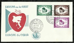 EUROPE DU COEUR . 25 FEVRIER 1959 . BRUXELLES . - 1951-1960