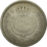 Monnaie, Jordan, Hussein, 50 Fils, 1/2 Dirham, 1962, B+, Copper-nickel, KM:11 - Jordanie