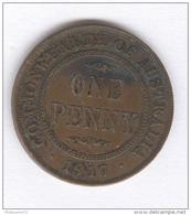 1 Penny Canada 1917 - Georges V - TTB - Canada