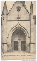 CPA Meursault - Le Portail De L'Eglise - Circulée 1907 - Meursault