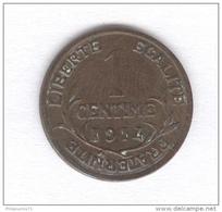 1 Centime France - 1914 - Andere & Zonder Classificatie